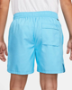Immagine di NIKE - Pantaloncino costume da bagno uomo azzurro con logo bianco e tasca posteriore