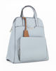 Immagine di SERGIO TACCHINI - Zaino azzurro con spalline regolabili e due tasche frontali