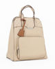 Immagine di SERGIO TACCHINI - Zaino beige con spalline regolabili e due tasche frontali