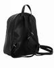 Immagine di CORTINA POLO STYLE - Zaino nero con ricami frontali e spalline regolabili