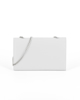Immagine di MISS GLOBO - Pochette bianca con patta e chiusura a girello