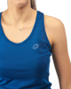 Immagine di LOTTO - Canotta sportiva da donna blu in tessuto traspirante