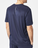 Immagine di LOTTO - T shirt sportiva da uomo blu scuro in tessuto traspirante