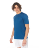 Immagine di LOTTO - T shirt sportiva da uomo blu in tessuto traspirante