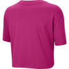 Immagine di NIKE - T shirt da donna fuchsia loose fit con logo bianco