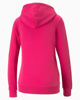 Immagine di PUMA - Felpa da donna fuchsia con logo bianco e cappuccio