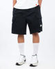 Immagine di NIKE - Pantaloncini cargo da uomo neri con logo bianco