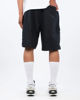 Immagine di NIKE - Pantaloncini cargo da uomo neri con logo bianco