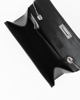 Immagine di MISS GLOBO - Pochette nera con patta e chiusura a girello