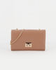 Immagine di MISS GLOBO - Pochette beige con patta e chiusura a girello