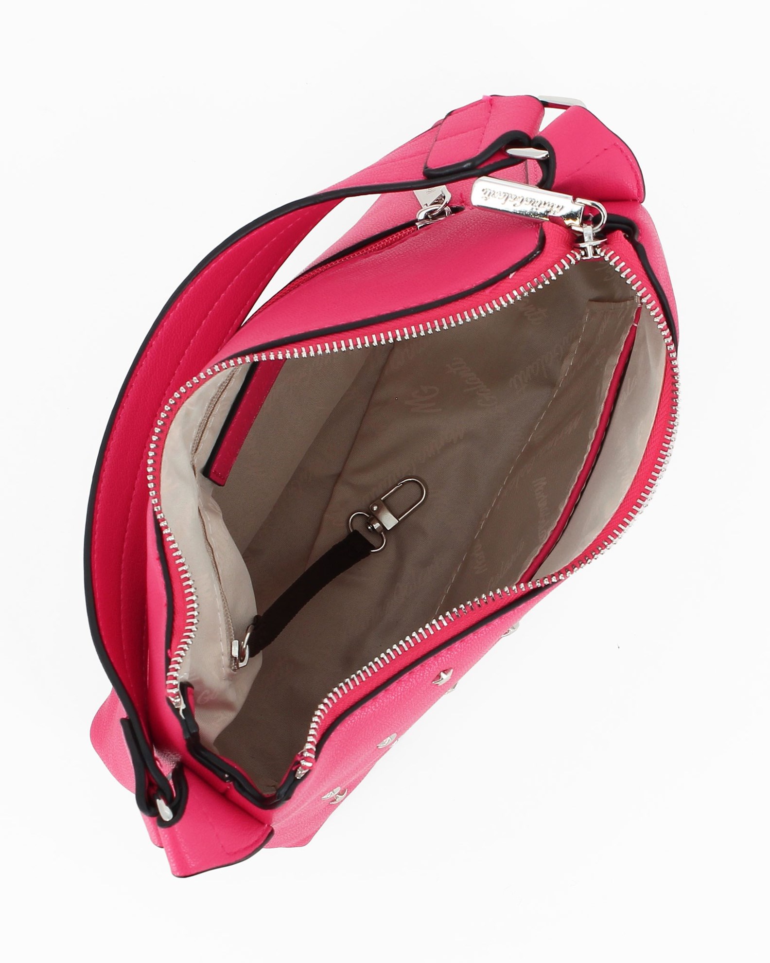 Borsa Hobo MARINA GALANTI In Vera Pelle Scamosciata - Made In Italy