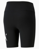 Immagine di PUMA - Pantaloncini corti da donna neri con logo bianco