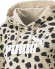 Immagine di PUMA - Felpa da donna leopardata con cappuccio e logo bianco