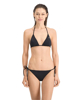 Immagine di PUMA - Slip bikini nero con allacciatura laterale