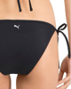 Immagine di PUMA - Slip bikini nero con allacciatura laterale