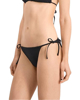 Immagine di PUMA - Slip bikini nero con allacciatura laterale