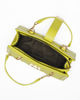 Immagine di DAVID JONES - Borsa verde chiaro a spalla con cuciture particolari