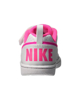 Immagine di NIKE - Sneakers da bambina bianca e fuchsia in VERA PELLE con strappo, numerata 28/35 - COURT BOROUGH LOW 2 PSV