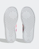 Immagine di ADIDAS - Sneakers bianca in VERA PELLE con logo viola, numerata 36/40 - BREAKNET 2.0 K