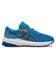 Immagine di ASICS - Scarpa da running azzurra e nera in maglia traspirante con ammortizzazione in EVA, numerata 35,5/40 - GT 1000 11 GS