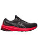 Immagine di ASICS - Scarpa da running uomo nera e rossa in maglia traspirante con ammortizzazione in GEL - GT 1000 11