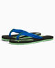 Immagine di PUMA - Infradito nere e blu con logo verde lime, numerata 35,5/39 - EPIC FLIP V2 JR