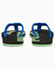 Immagine di PUMA - Infradito nere e blu con logo verde lime, numerata 35,5/39 - EPIC FLIP V2 JR