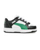 Immagine di PUMA - Sneakers da bambino nera e bianca con logo verde, numerata 20/27 - REBOUND JOY LO AC INF