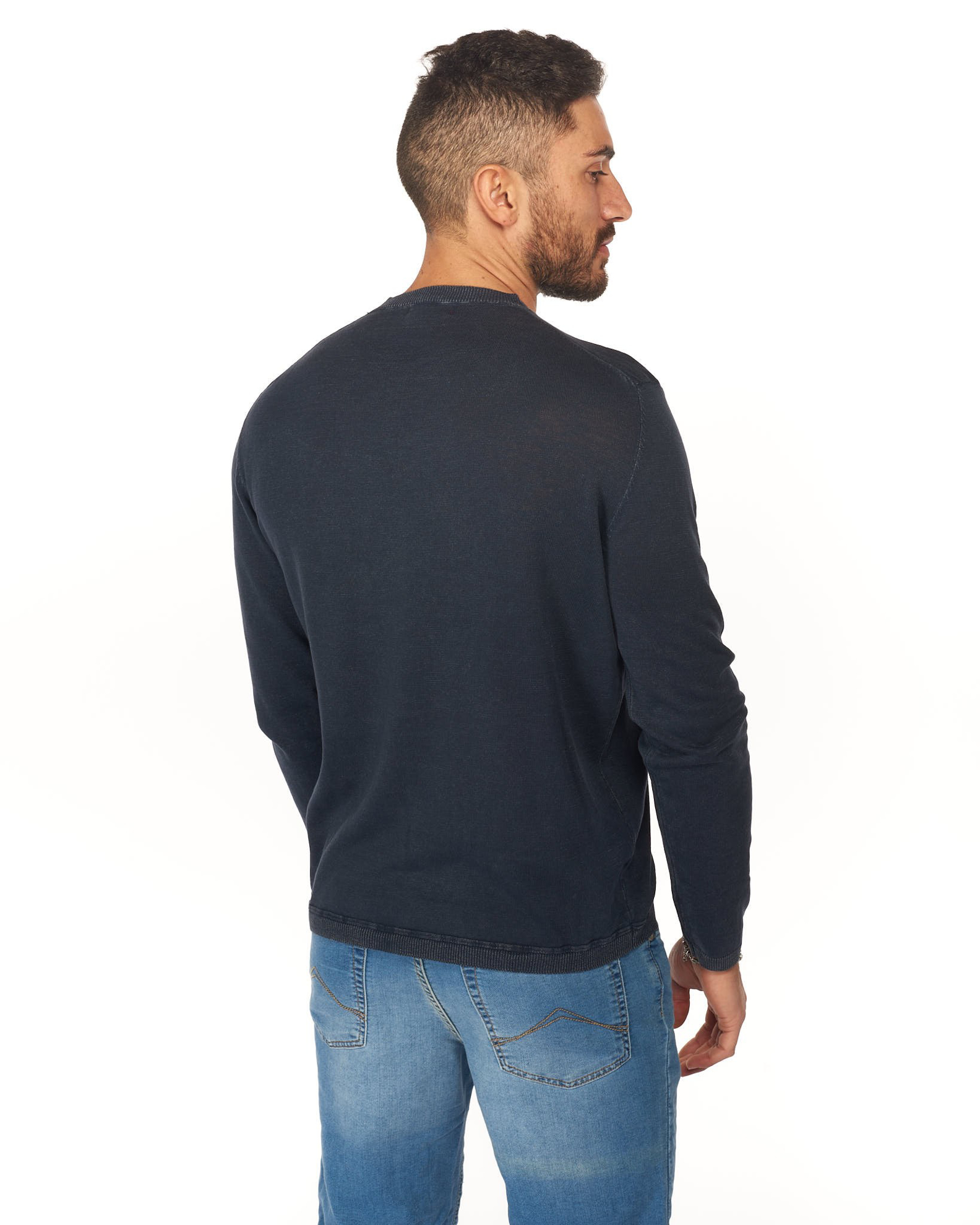 Rifle Marrone Viscosa Uomo Maglia main image 0