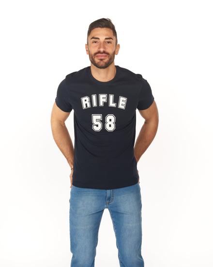 Immagine di RIFLE - TSHIRT MEZZA MANICA STAMPA RIFLE 58