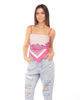 Immagine di BACHATA - CANOTTA FOULARD