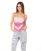 Immagine di BACHATA - CANOTTA FOULARD