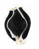 Immagine di DIVAS - Borsa bianca in VERA PELLE con spallina in catena e tracolla regolabile, MADE IN ITALY