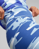Immagine di PUMA - Pantaloncino corto da donna blu e bianco