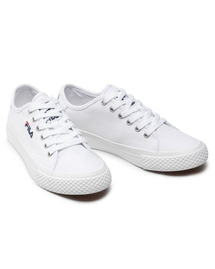 Immagine di FILA - Sneakers bianca in tela con lacci, numerata 36/39 - POINTER CLASSIC TEENS