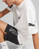 Immagine di PUMA - T shirt girocollo da uomo bianca con logo nero relaxed fit