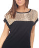 Immagine di MY JEWELS - DONNA TSHIRT MANICA CORTA PAILLETTES