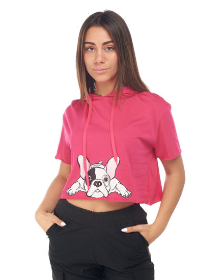 Immagine di MY JEWELS - DONNA TSHIRT MANICA CORTA STAMPA CANE