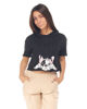 Immagine di MY JEWELS - DONNA TSHIRT MANICA CORTA STAMPA CANE