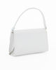 Immagine di Borsa a mano bianca con chiusura girello e patta in vernice- MADE IN ITALY - ANNES NICOLE