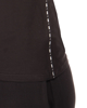 Immagine di PUMA - T shirt girocollo da donna nera in cotone con logo bianco