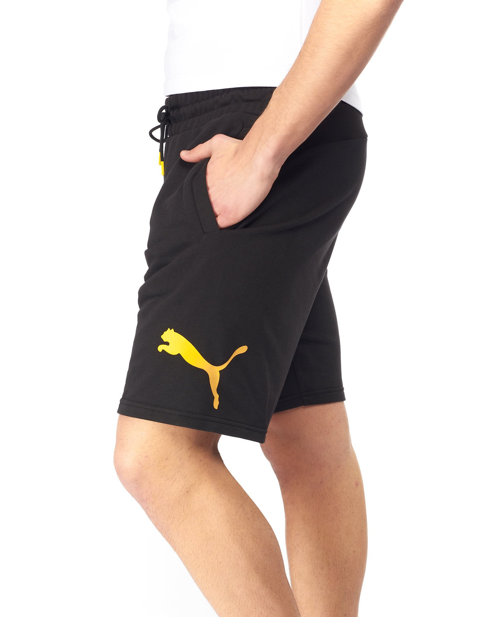 Pantalone nero per bambino con logo