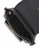 Immagine di ENRICO COVERI - Borsa da donna nera loggata con patta