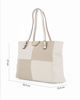 Immagine di LAURA BIAGIOTTI - Borsa beige a spalla da donna con dettaglio cuciture