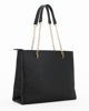 Immagine di LAURA BIAGIOTTI - Borsa nera da donna a spalla con borchie frontali