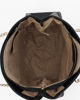 Immagine di LAURA BIAGIOTTI - Borsa nera da donna a spalla con borchie frontali