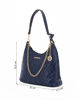 Immagine di LAURA BIAGIOTTI - Borsa blu da donna a spalla con dettaglio catena rimovibile