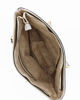 Immagine di LANCETTI - Borsa beige a spalla con borchie e diamantini