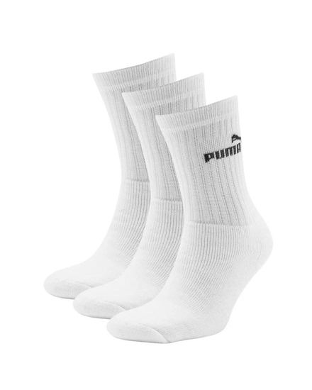 Immagine di PUMA - Set 3 paia calzini da uomo bianchi