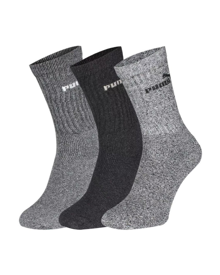 Immagine di PUMA - Set 3 paia calzini da uomo grigi
